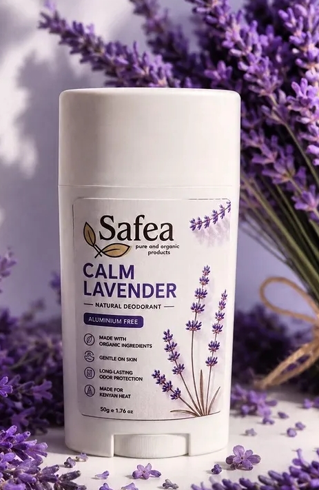 Natural deodorant calm lavender