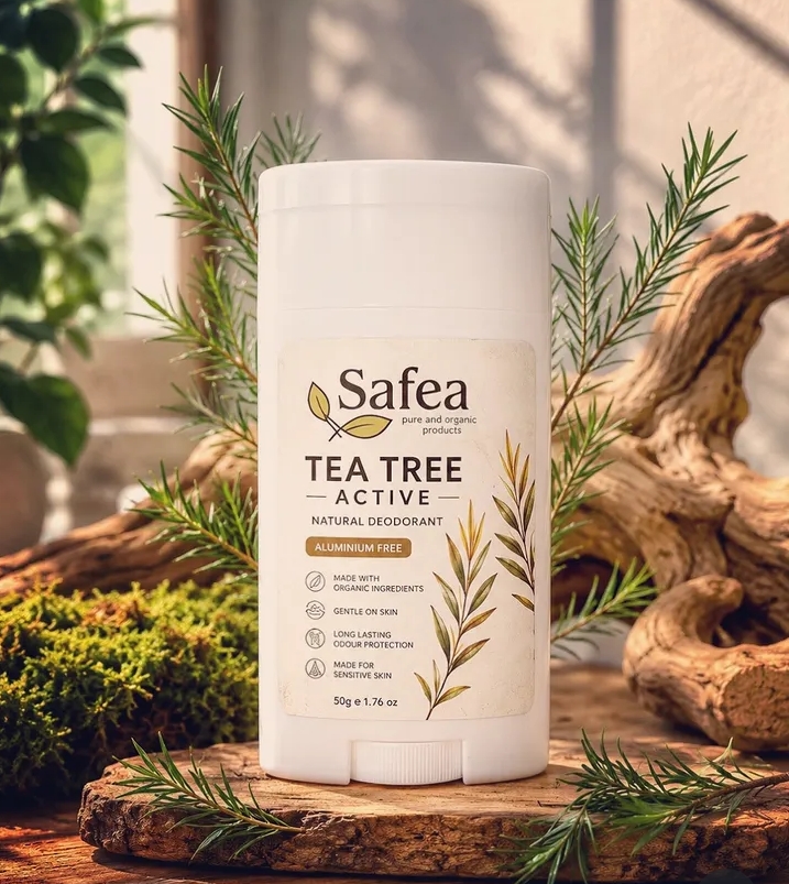 Natural deodorant tea tree active