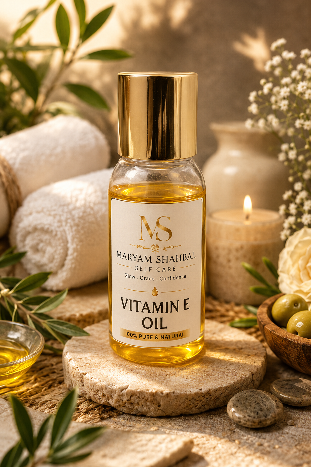 Vitamin E oil