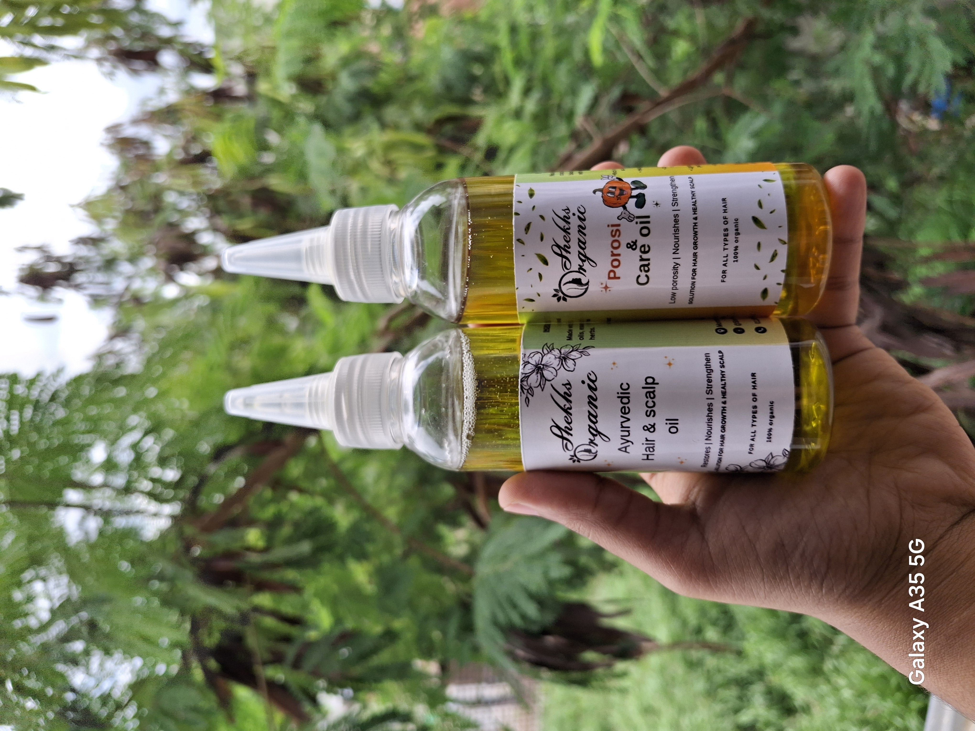 Ayuvedic hair and scalp oil